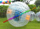 2.5m Inflatable Grass Body Zorbing Ball , Human Hamster Ball With PVC / TPU