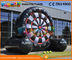 Customized Football Darts Inflatable Sports Games , Footdarts Popular Inflatable Dart Board