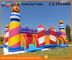 Colorful PVC Giant Inflatable Moonwalk Climbing Jumping Bouncy Castle For Kids