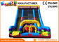 0.55 MM PVC Tarpaulin Inflatable Obstacle Course ,  Inflatable Climbing Wall And Slide