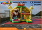 Animal Inflatable Bounce House Slide Combo With Hand Pringting ROHS EN71