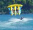Yellow Inflatable Boat Toys , Inflatable Flyfish Boat Towable 4m x 4m