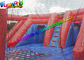 Funny Red EN71 Inflatable  Sports Games , Inflatable Twister Game for Rental